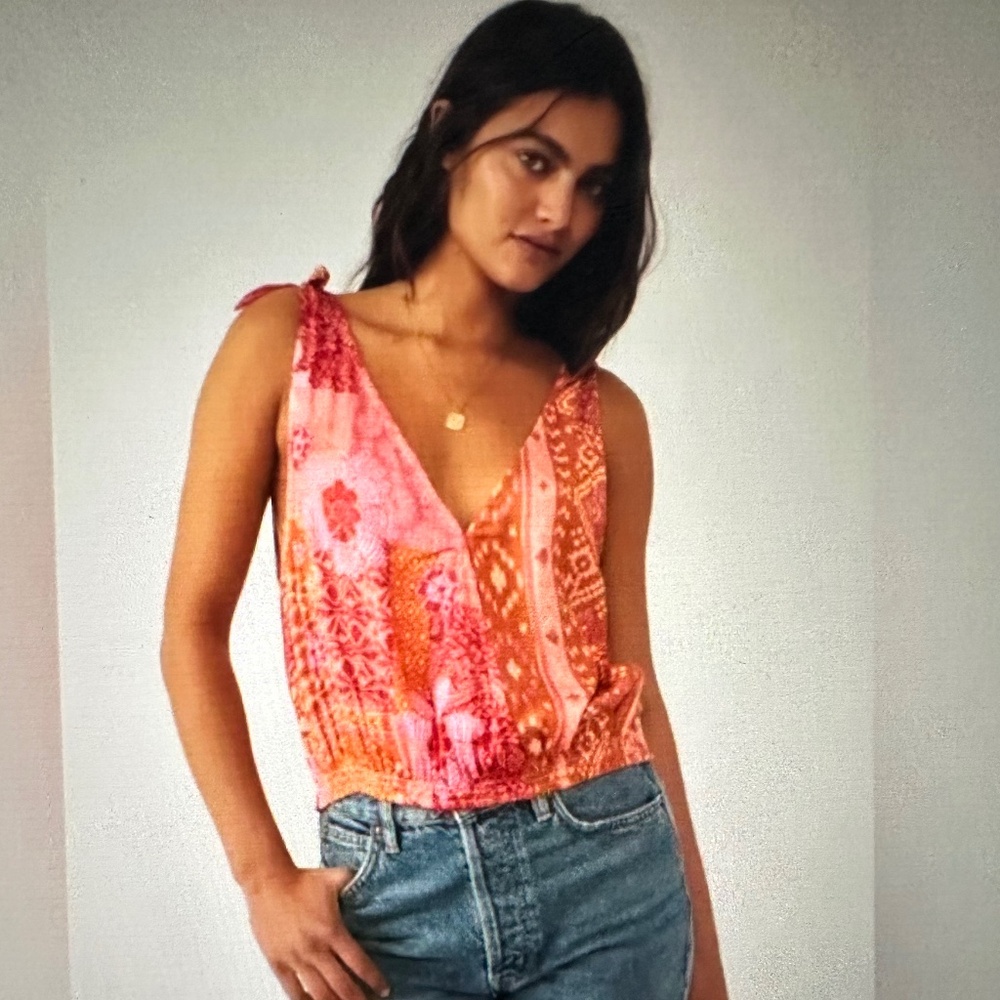 Free People Tied To You Tank. NWOT - Picture 3 of 10